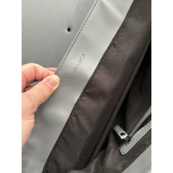 Swedish Gaston Luga Splash 2.0 Waterproof Laptop Gray Backpack Adjustable Straps - Picture 6 of 12